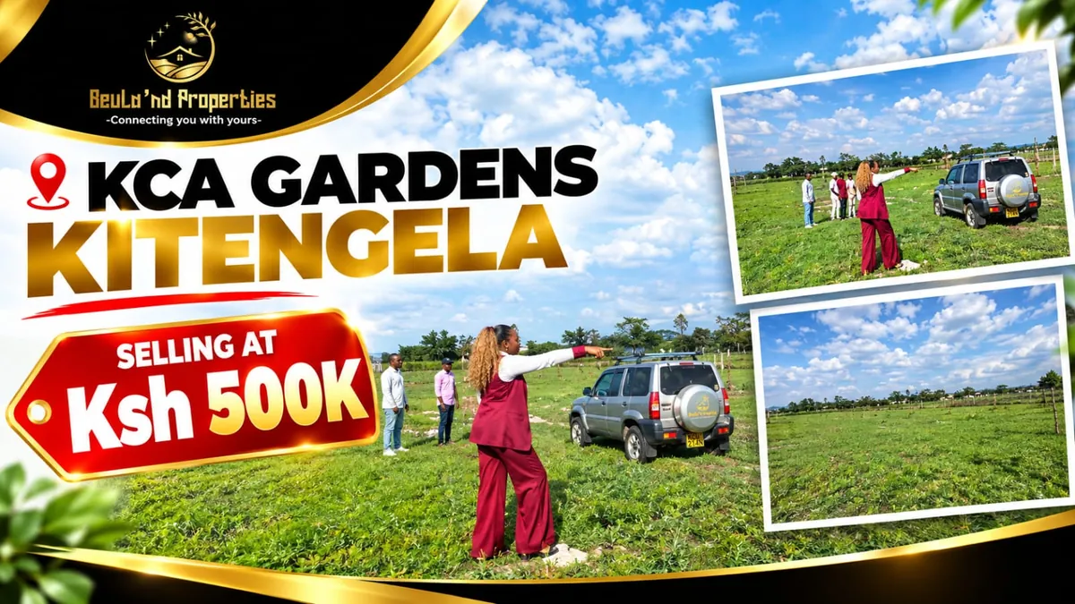KCA Gardens, Kitengela, selling at Ksh 500K