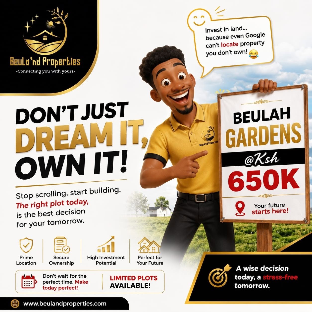 Beulah Gardens - land for sale in Kitengela