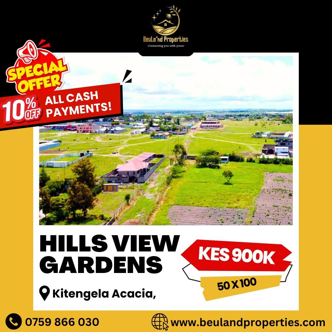 HILL VIEW GARDENS - land for sale in Namanga Road