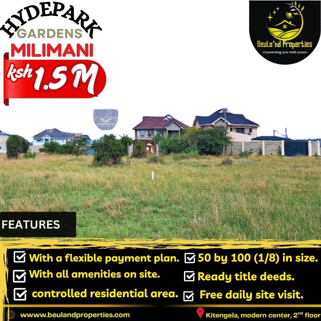 Hyde Park Gardens - land for sale in Kimuka