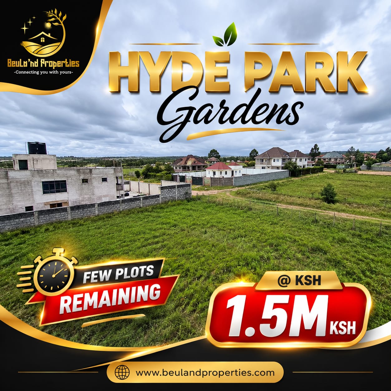 Hyde Park Gardens - land for sale in Kitengela-Milimani